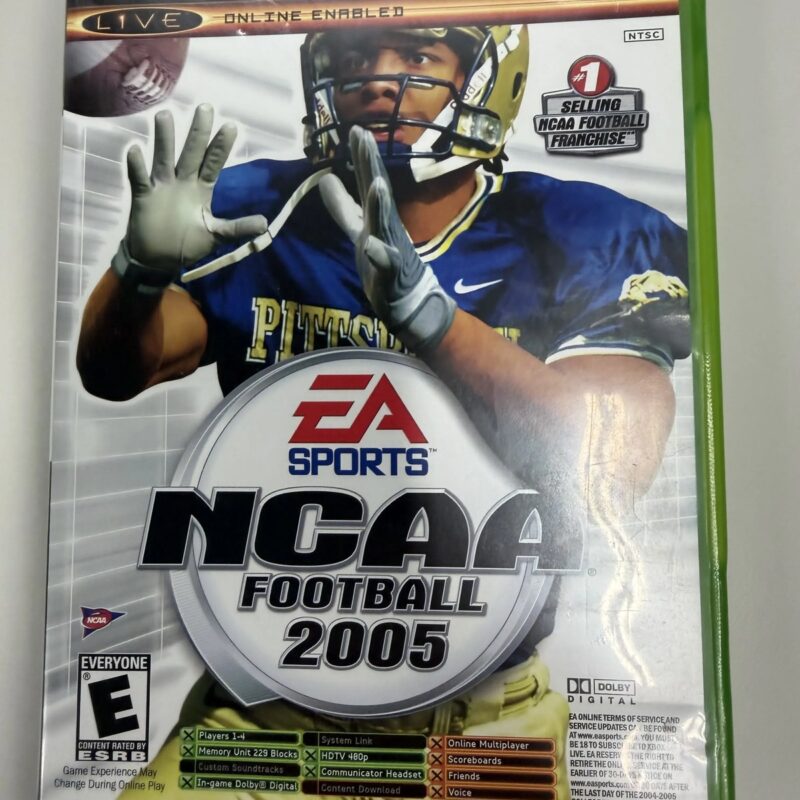 NCAA Football 2005 / Top Spin Combo - Xbox - KW