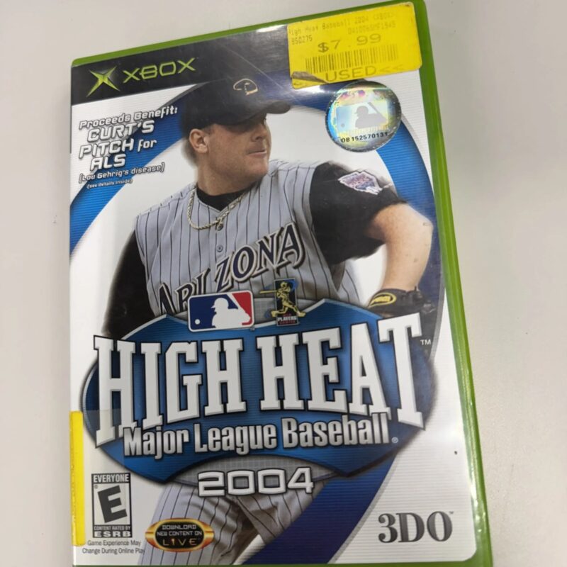 High Heat Major League Baseball 2004 - Xbox - KW