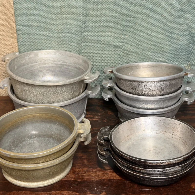 "Guardian Service" Vintage Aluminum Bowls JB