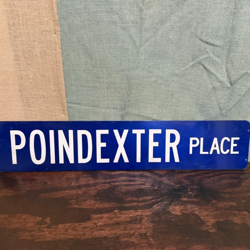Poindexter Place Sign - Ph