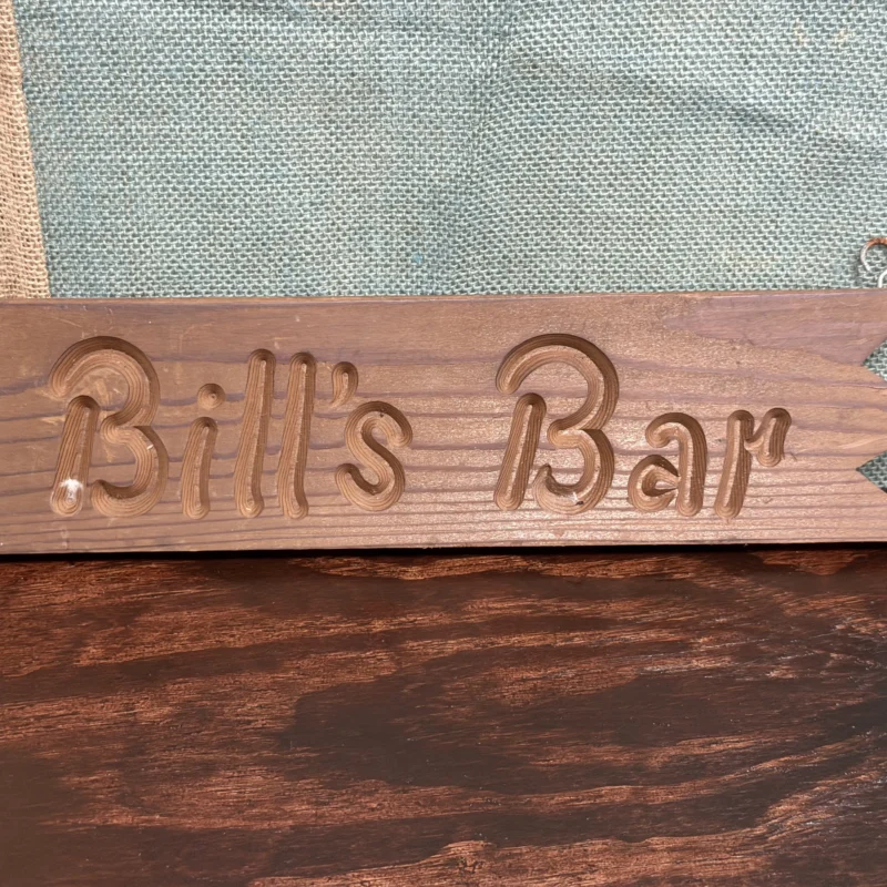 Bill's Bar Sign - Ph