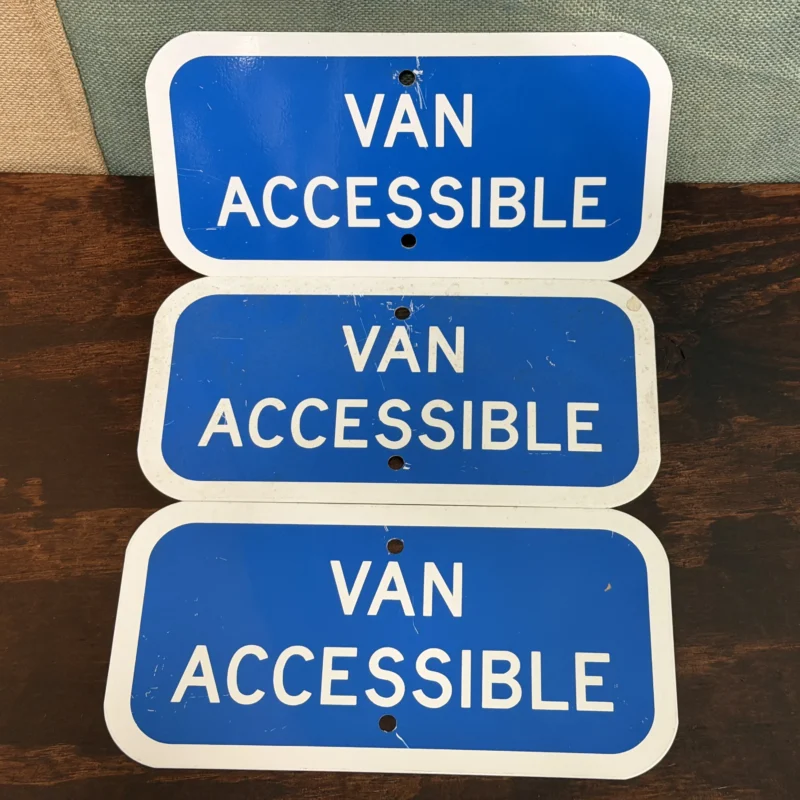 Van Accessible Sign - Ph
