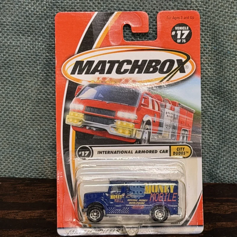 Matchbox International Armored Car - Blue - Ph