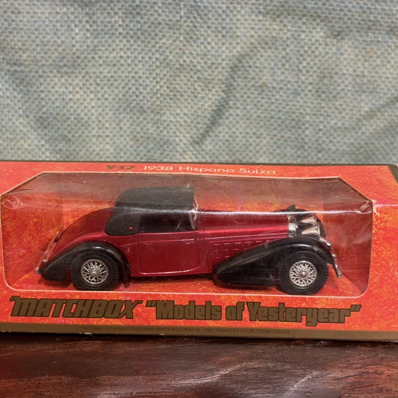 Matchbox Models of Yesteryear 1938 Hispano Suiza Red - Ph