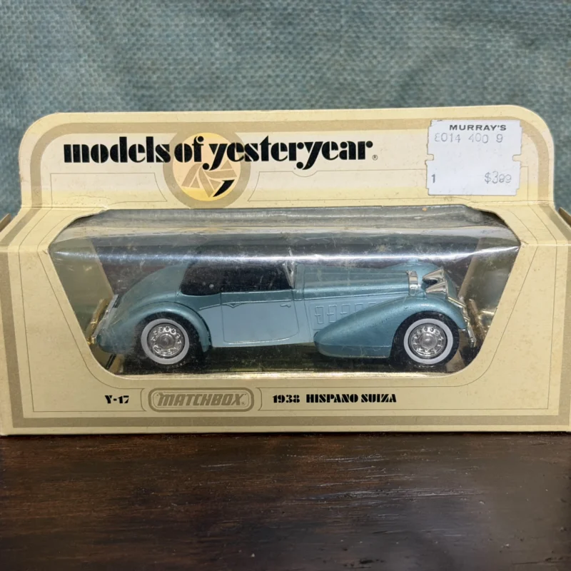Matchbox Models of Yesteryear 1938 Hispano Suiza Blue - Ph
