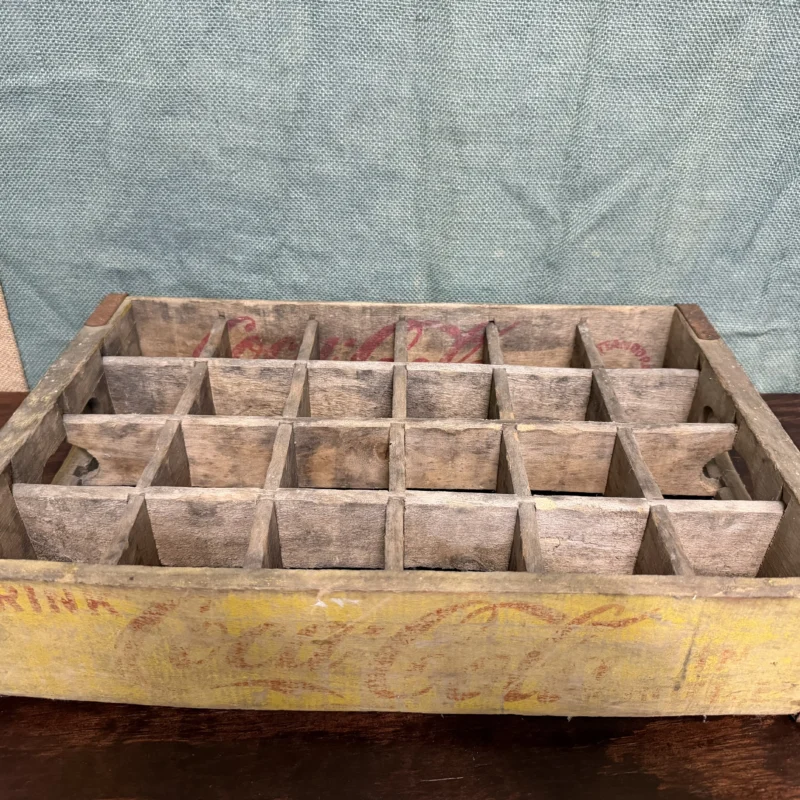 Coca Cola Soda Pop Crate - MJ