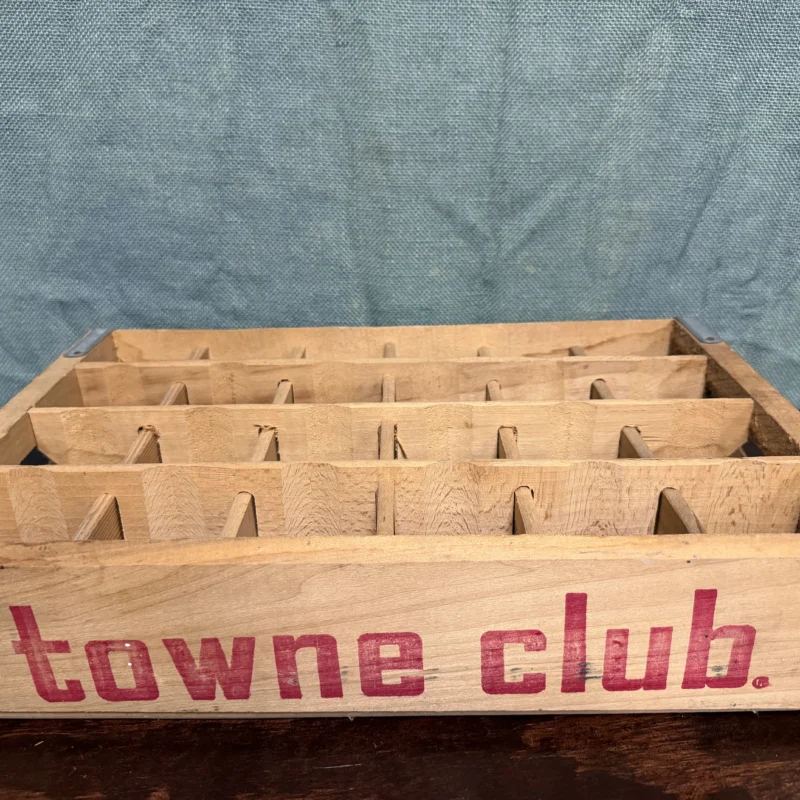Towne Club Beverages Soda Pop Crate - MJ
