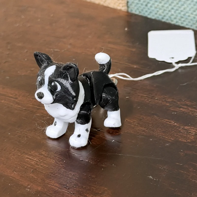 Collie Keychain