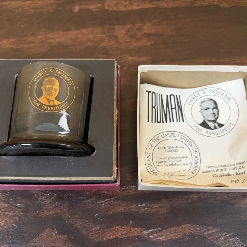 Truman Presidential Glass - Ph