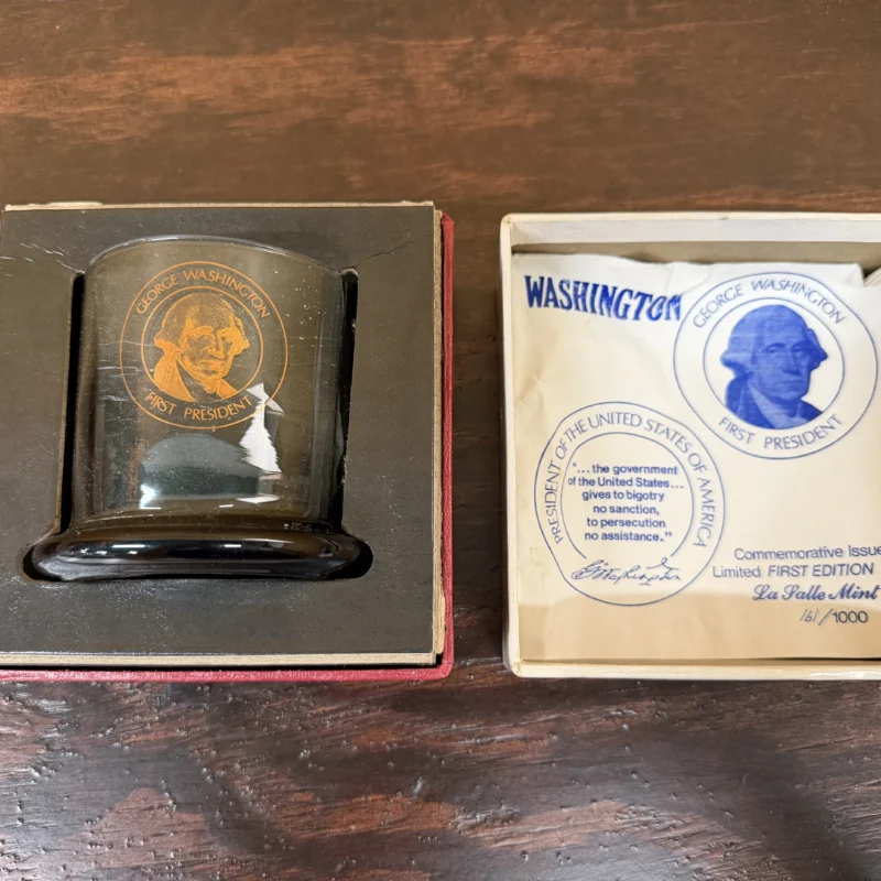 George Washington Presidential Glass - Ph