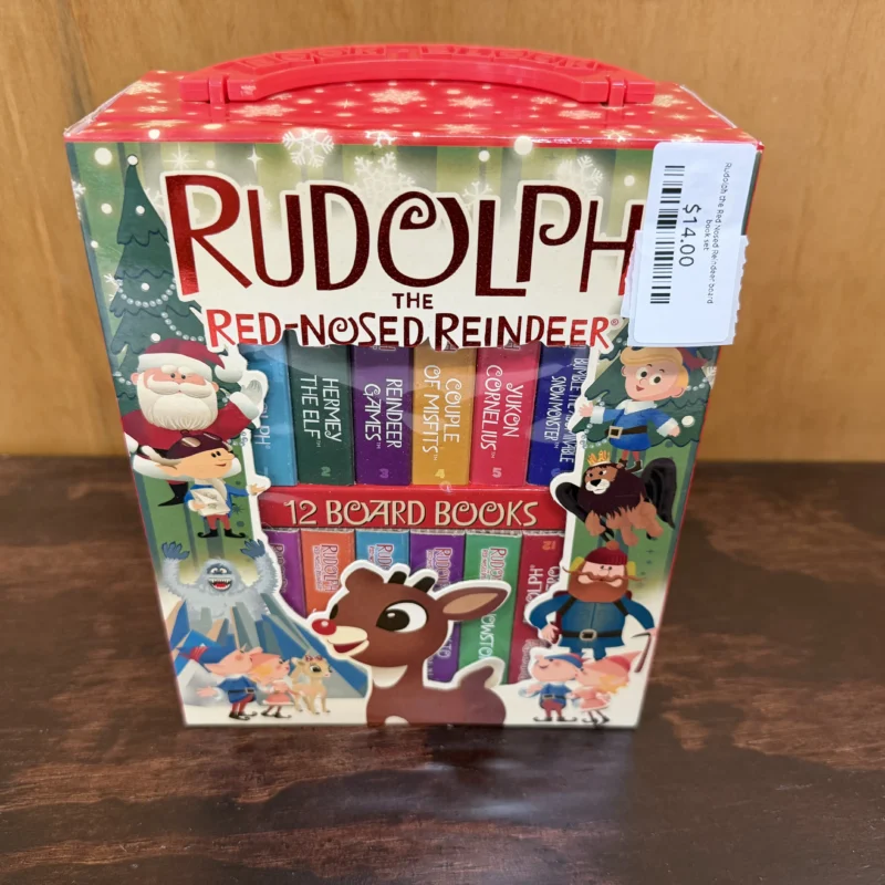 Rudolph the Red Nosed Reindeer board book set - Ph