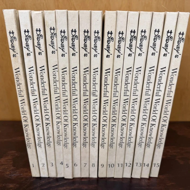 Disney's Wonderful World of Knowledge book (set of 15) - Ph