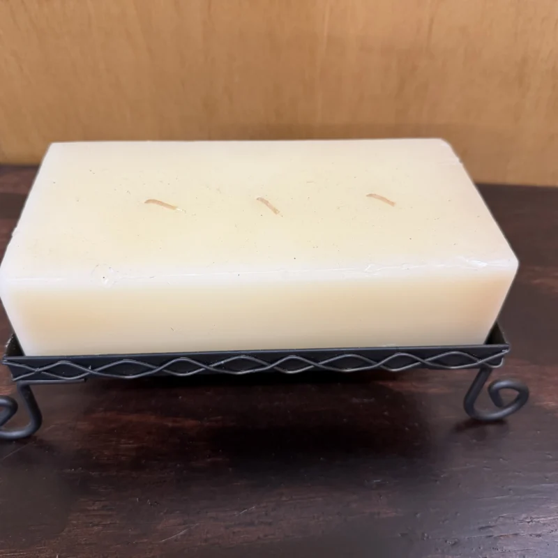 Candle with Holder (Rectangular) - Ph