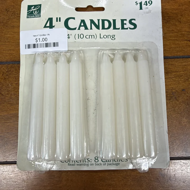 New 4" Candles - Ph