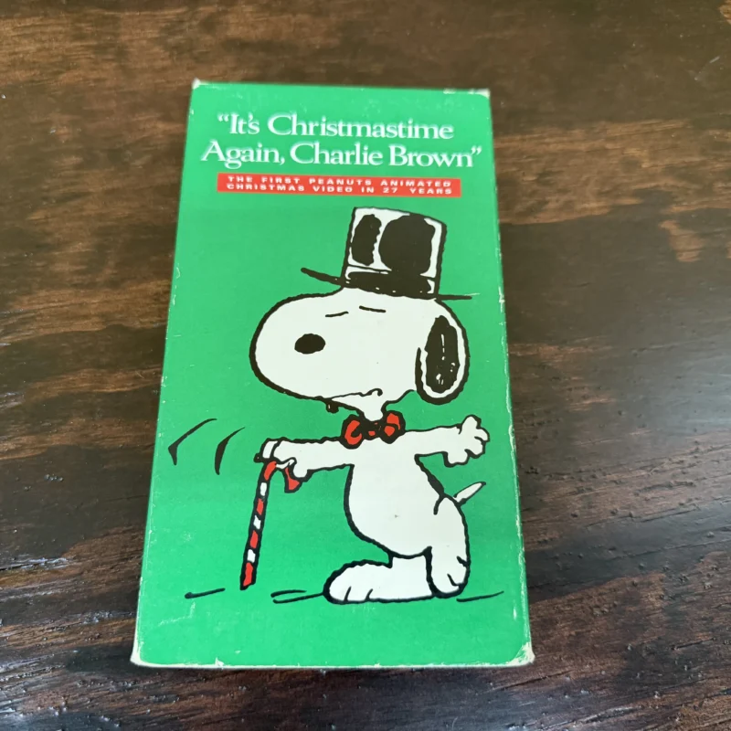 Its Christmas Time Again Charlie Brown VHS - Ph