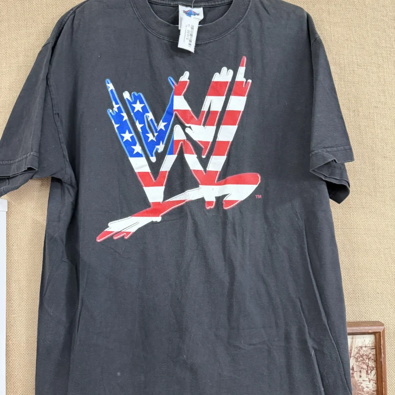 WWE American Flag Shirt L - Ph