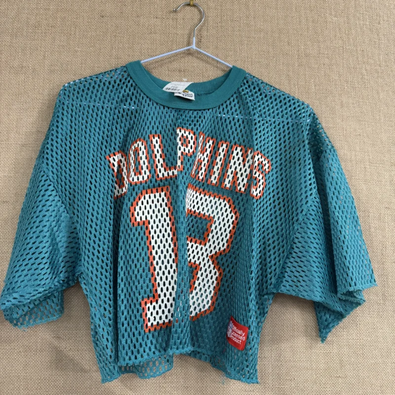 Miami Dolphins 13 Mac Gregor Sand Knit Jersey M - Ph