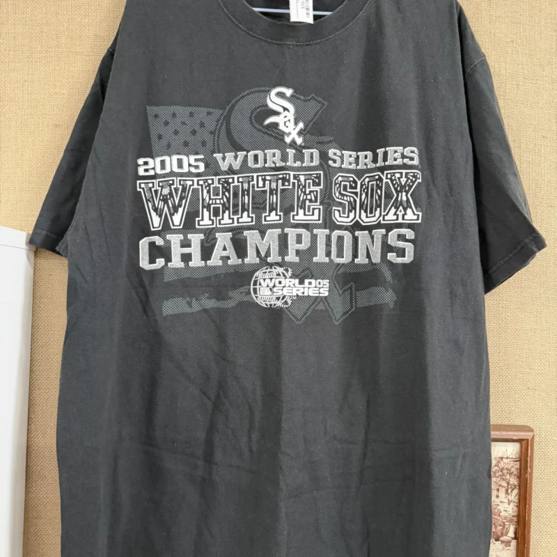 2005 World Series White Sox Roster Shirt XL - Ph