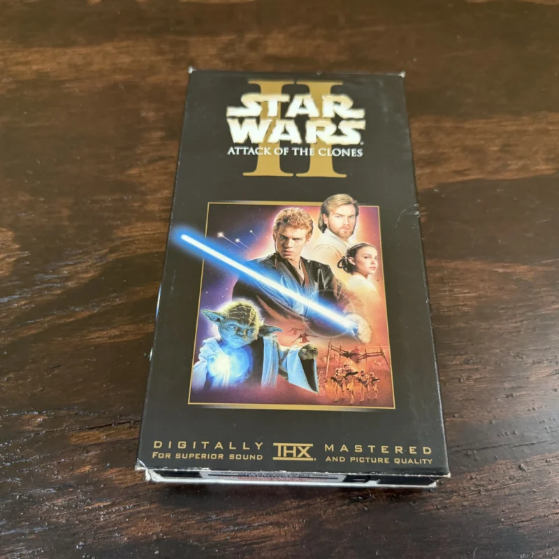 Star Wars II Attack of the Clones VHS - Ph