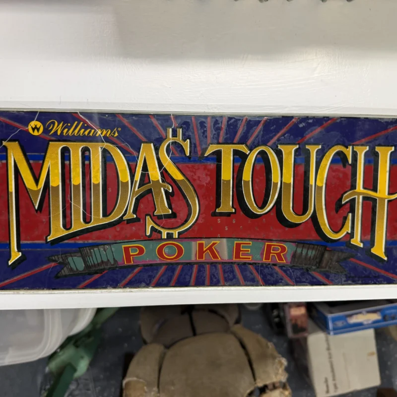 Midas Touch Poker Slots Back Glass - Ph