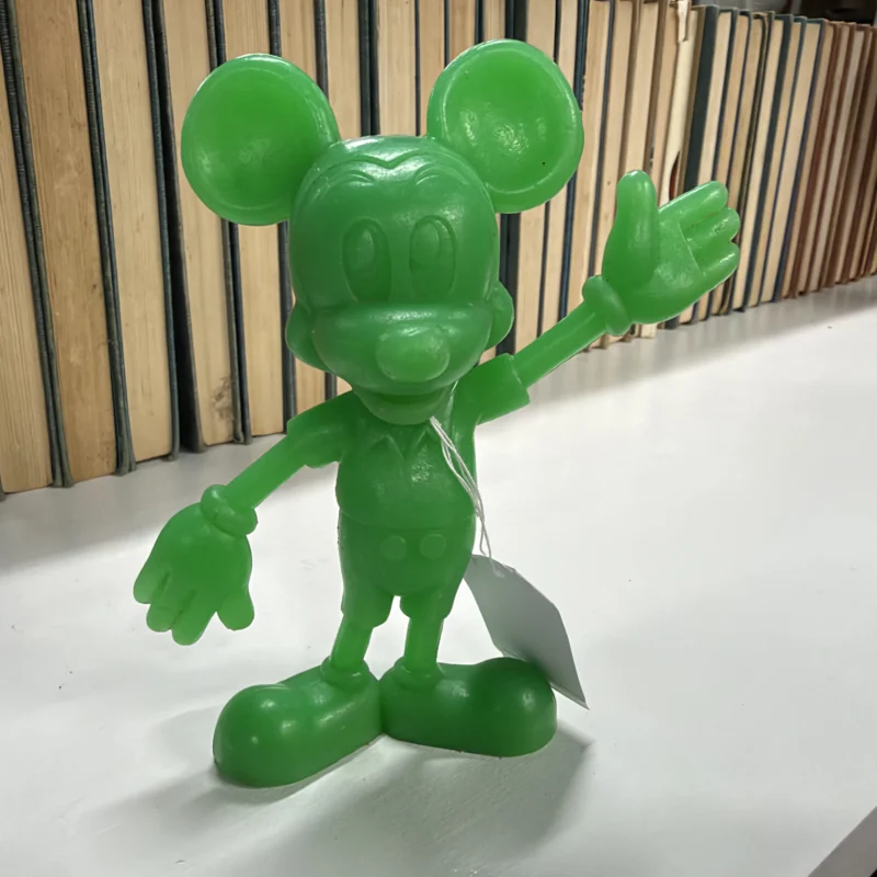Green Mickey Mouse Louis Marx Plastic - Ph