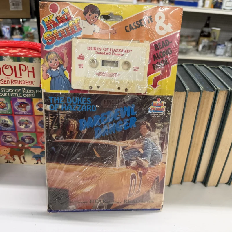 Dukes of Hazard Daredevil Danger Cassette & Book - Ph