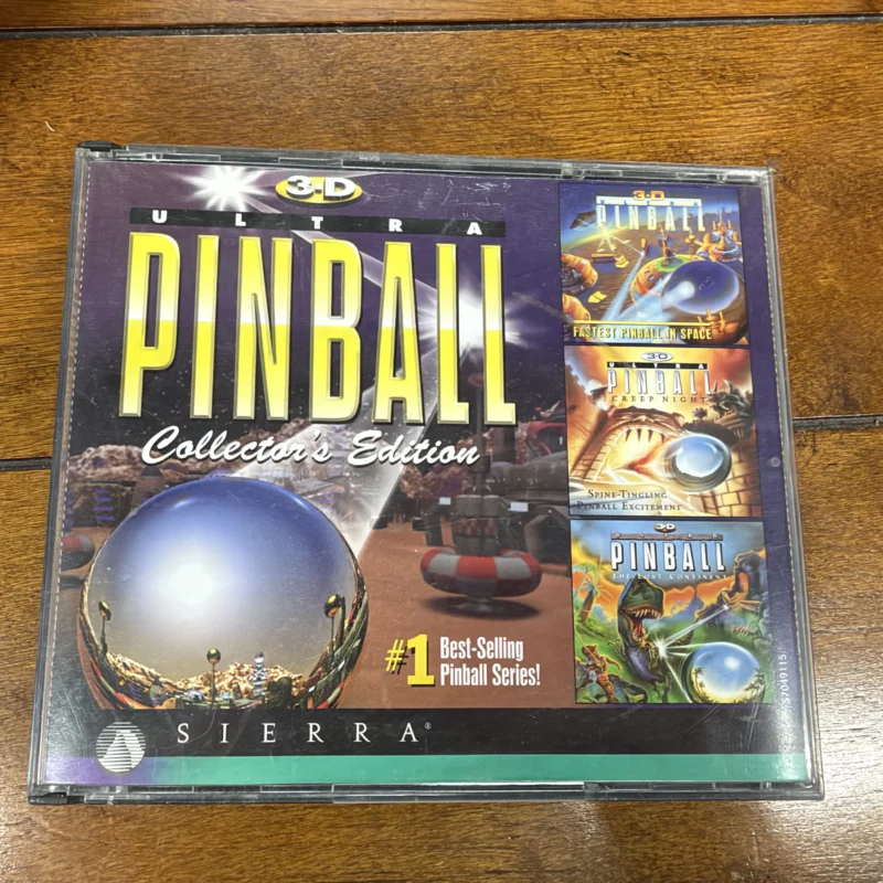 3D Ultra Pinball CDs - Ph