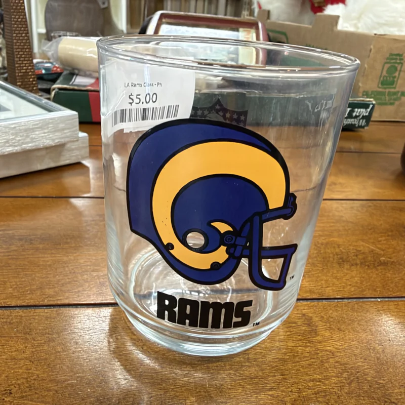 LA Rams Glass - Ph