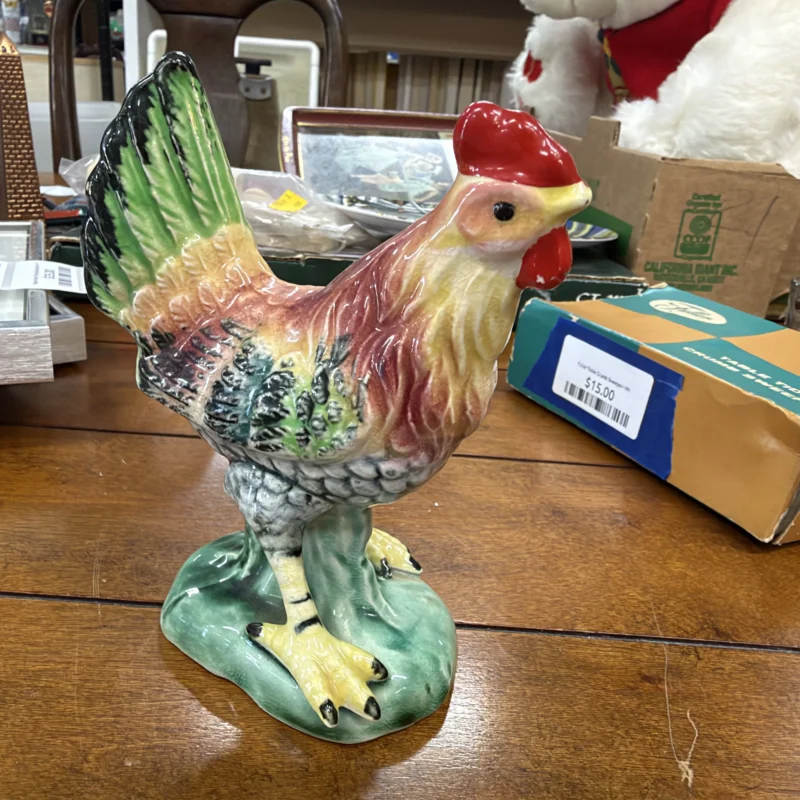 Ceramic Rooster Smaller - Ph