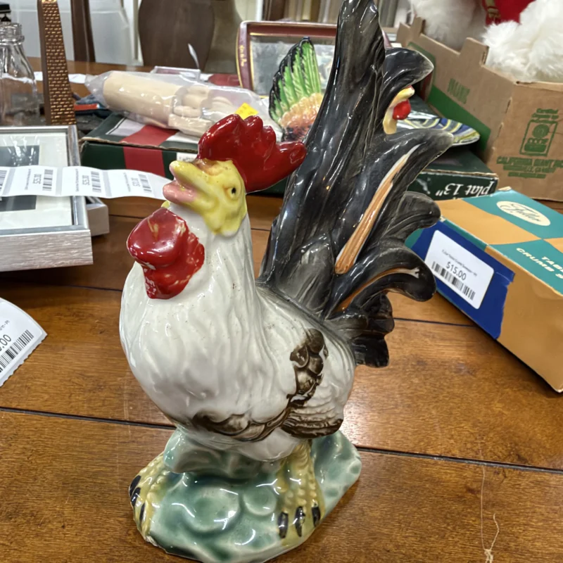 Ceramic Rooster (Small Chip) - Ph