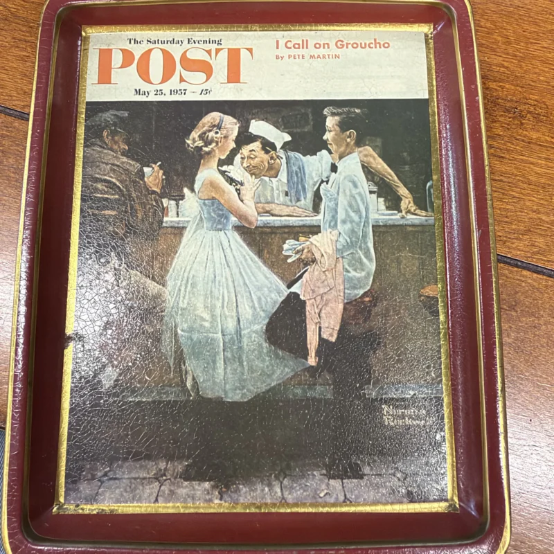 Norman Rockwell Small Tray - Ph