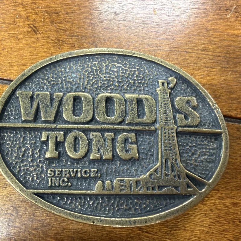 Woods Tong Services Belt Buckle - Ph