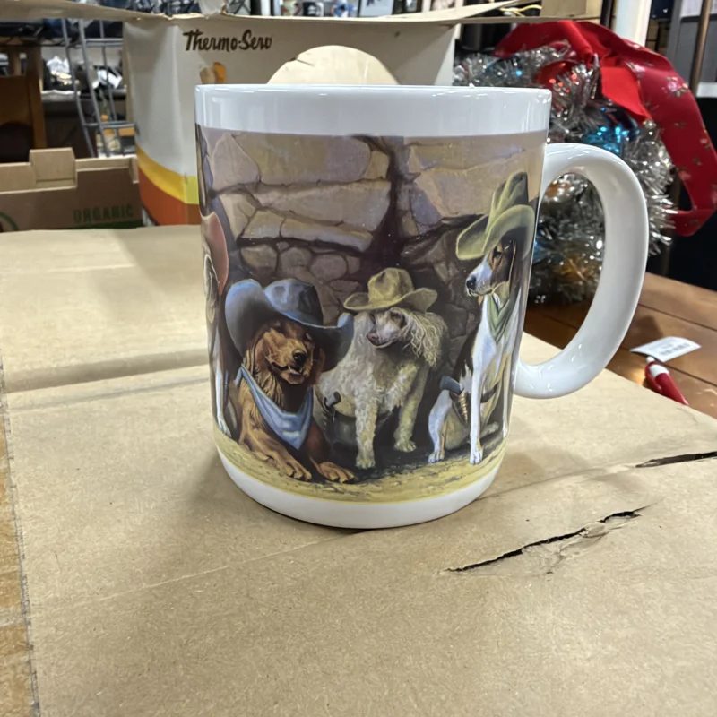 Cowboy Dogs Coffee Mug - Ph