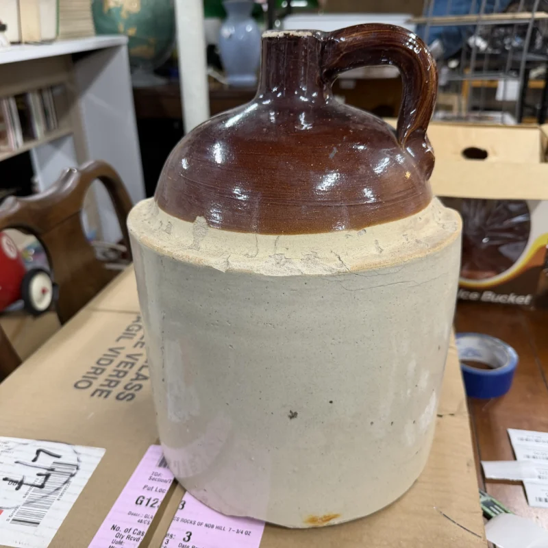 Large Ceramic Whiskey Jug (Chips) - Ph