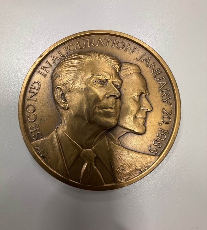 Reagan 2nd Inauguration Commemorative - Ph